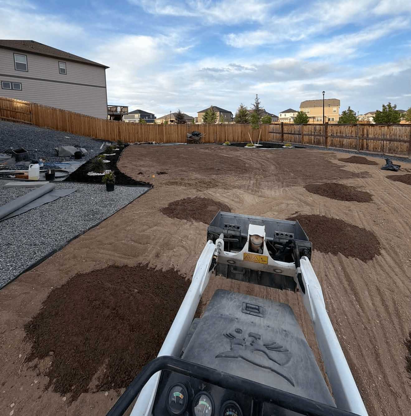 Red Rose Landscaping project